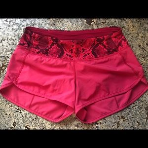 lululemon Speed Shorts